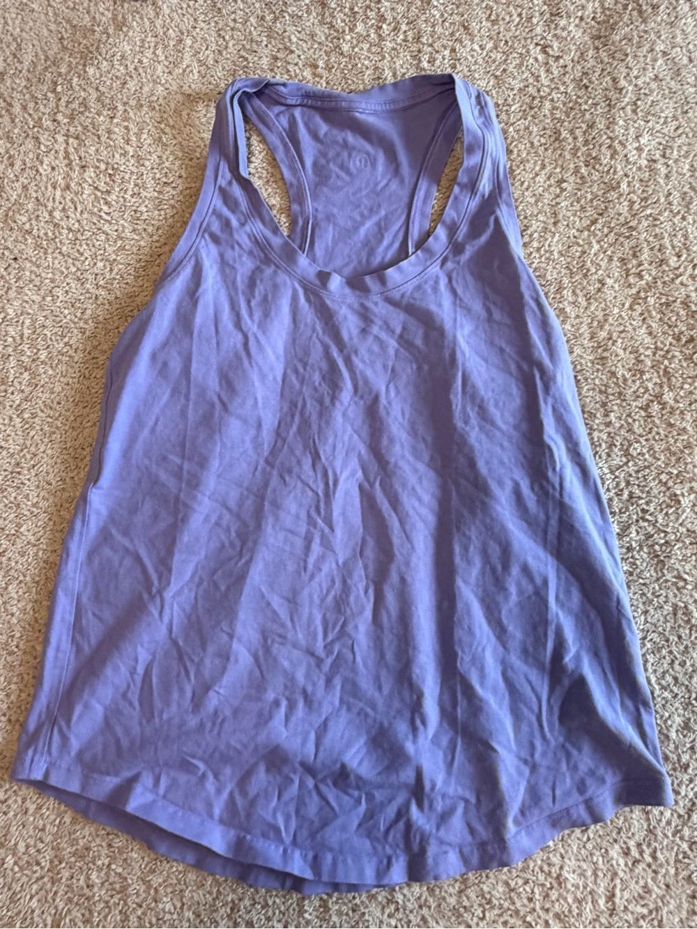 Lululemon Purple Loose Fit Racerback Tank Size 4